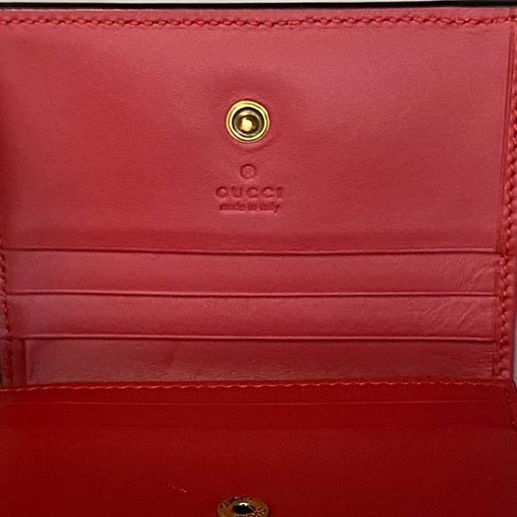 Gucci Cherry GG Supreme PVC Wallet - Picture 11 of 12